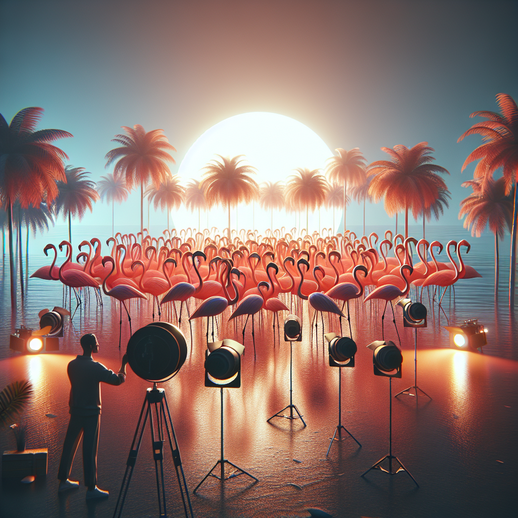 A group of flamingos is called a flamboyance