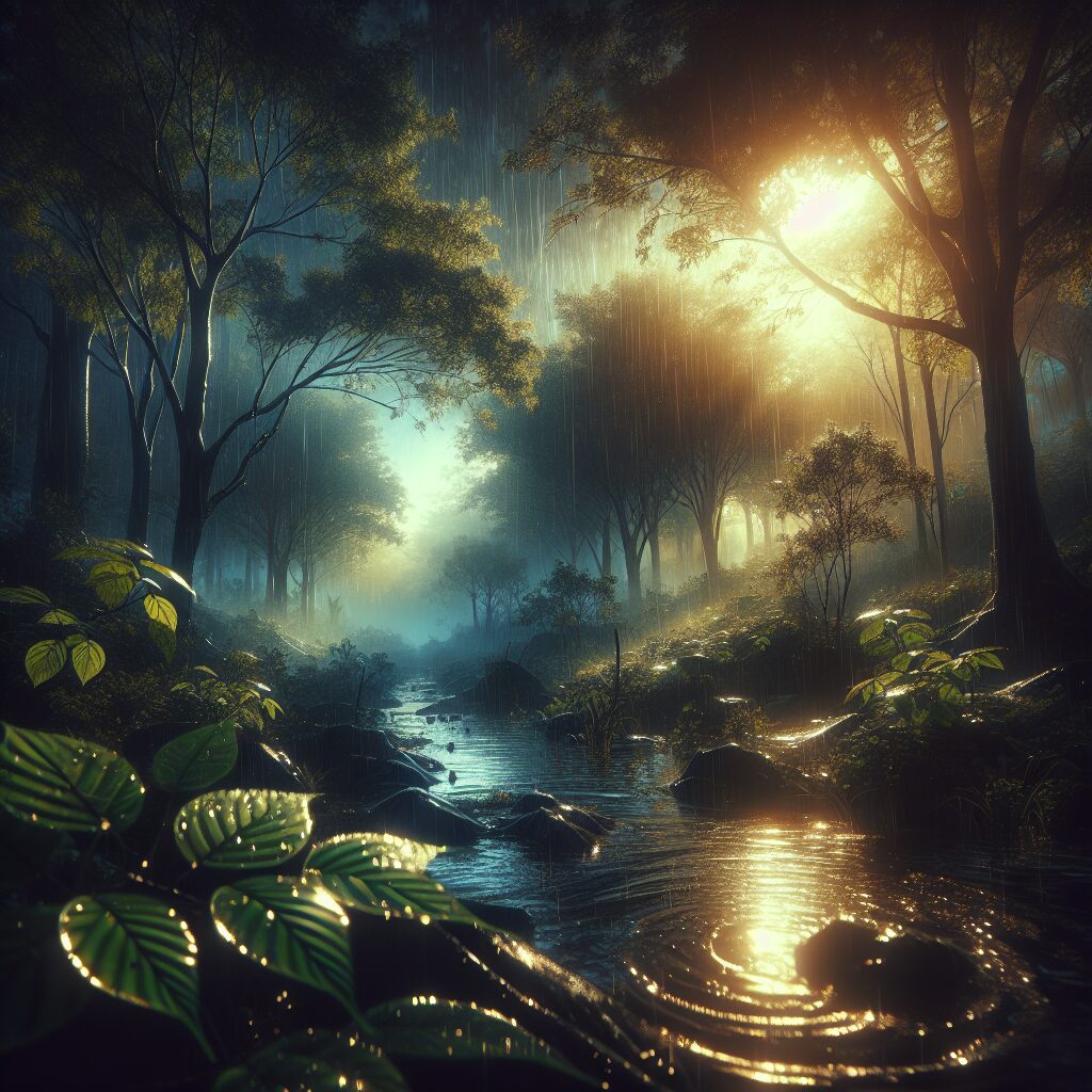 The smell after rain is called petrichor